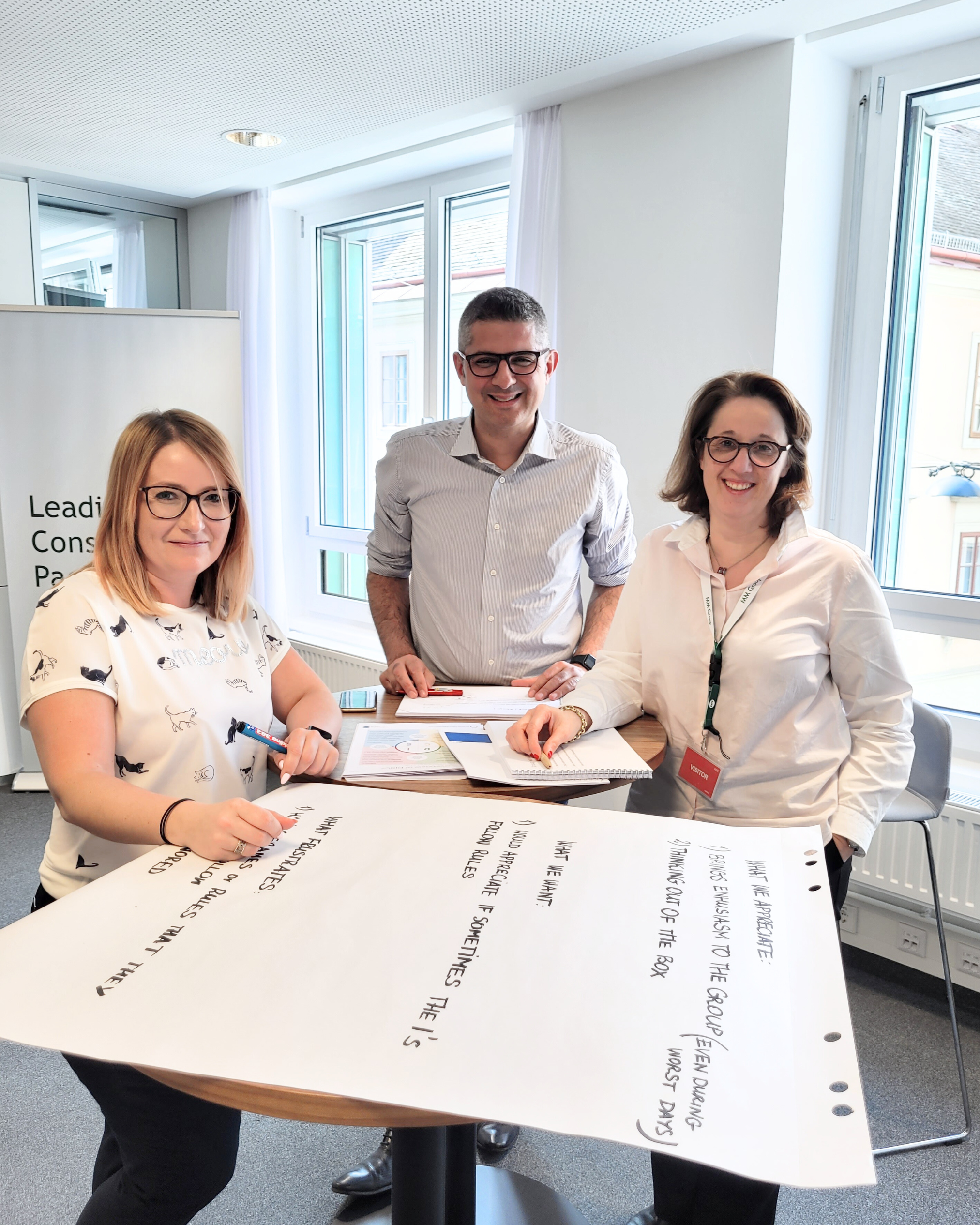 Collaborative team exercise